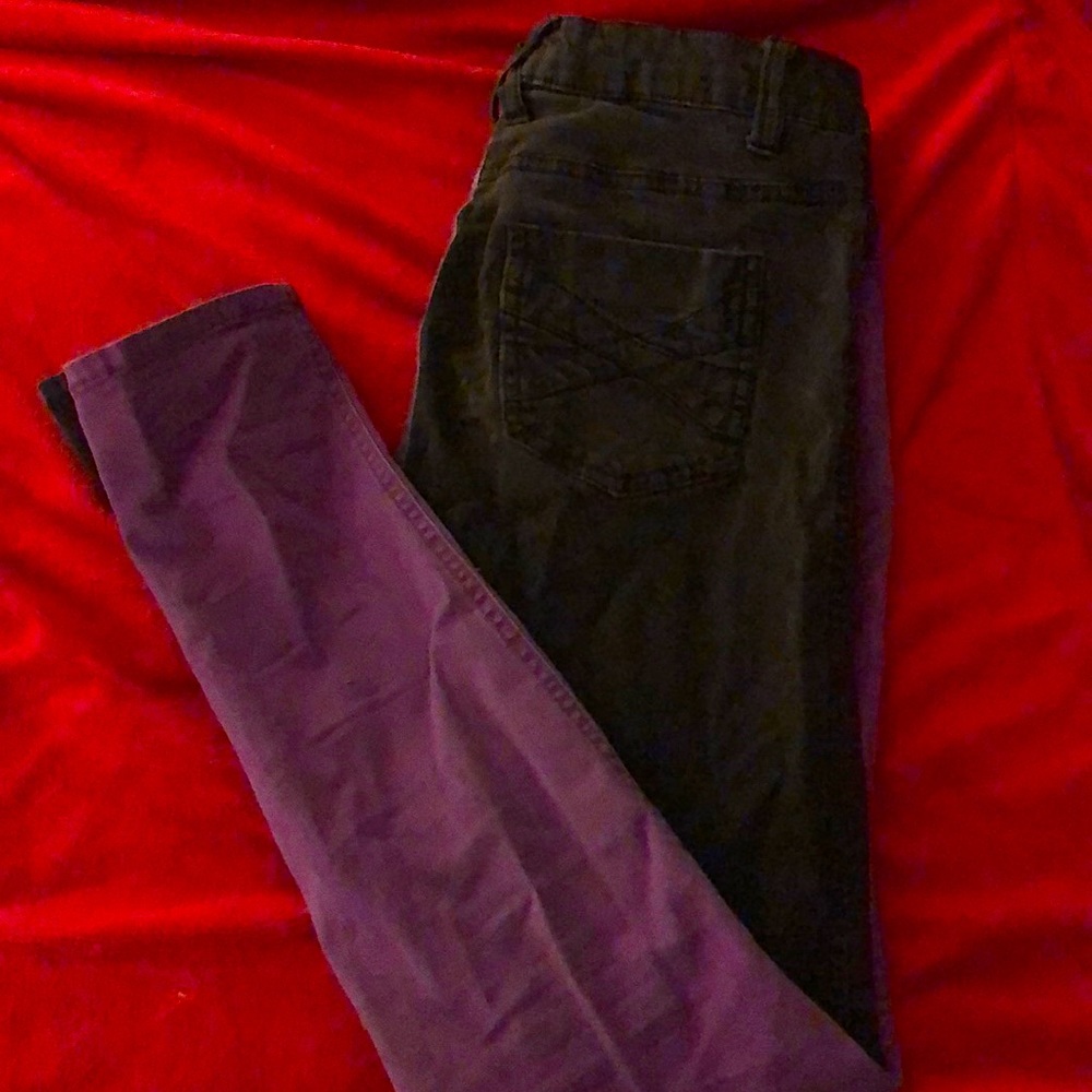 Different color jeans